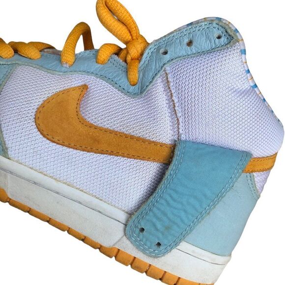 VINTAGE 2003 Nike Dunk High 'Shima Shima' Gold Wave Size 10.5 - Picture 7 of 16